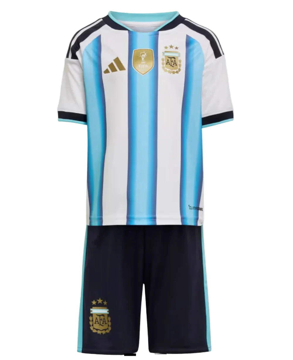 Kids Kit Argentina I 26/27 Of Patch FIFA