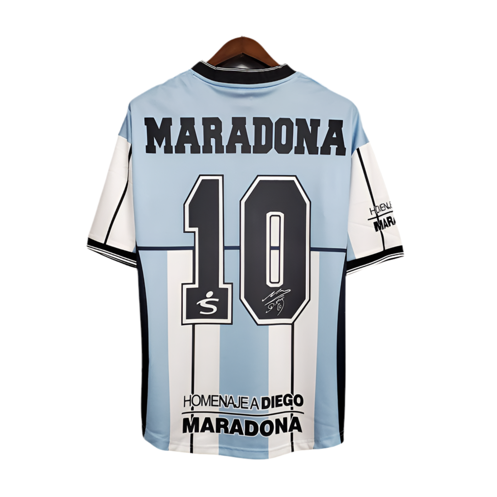 Jersey Selection Argentina Retro 2001 Blue and White