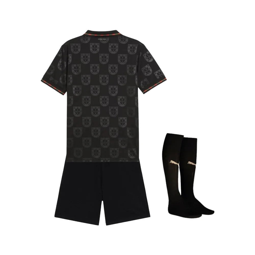 Kids Kit Portugal Black Panther edition - 25/26
