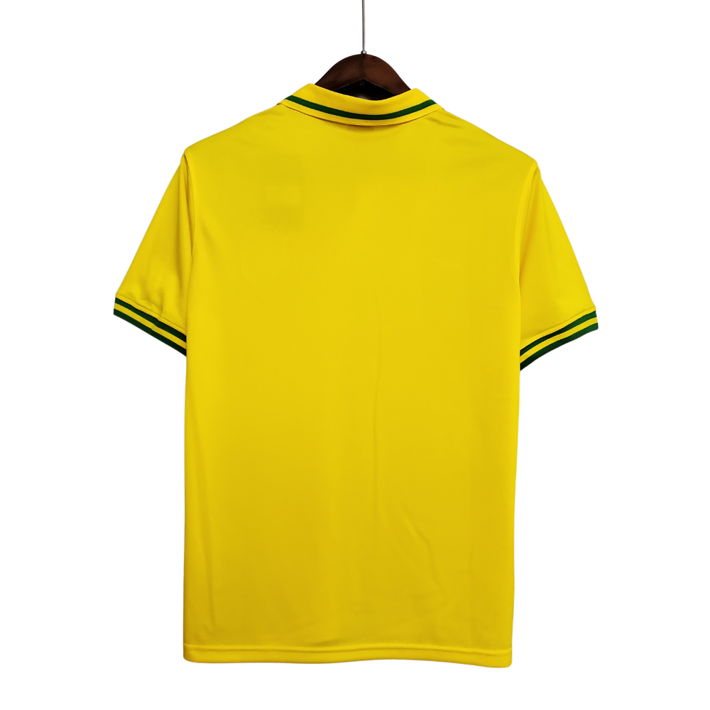 Jersey Polo Brazil Yellow - Masculina