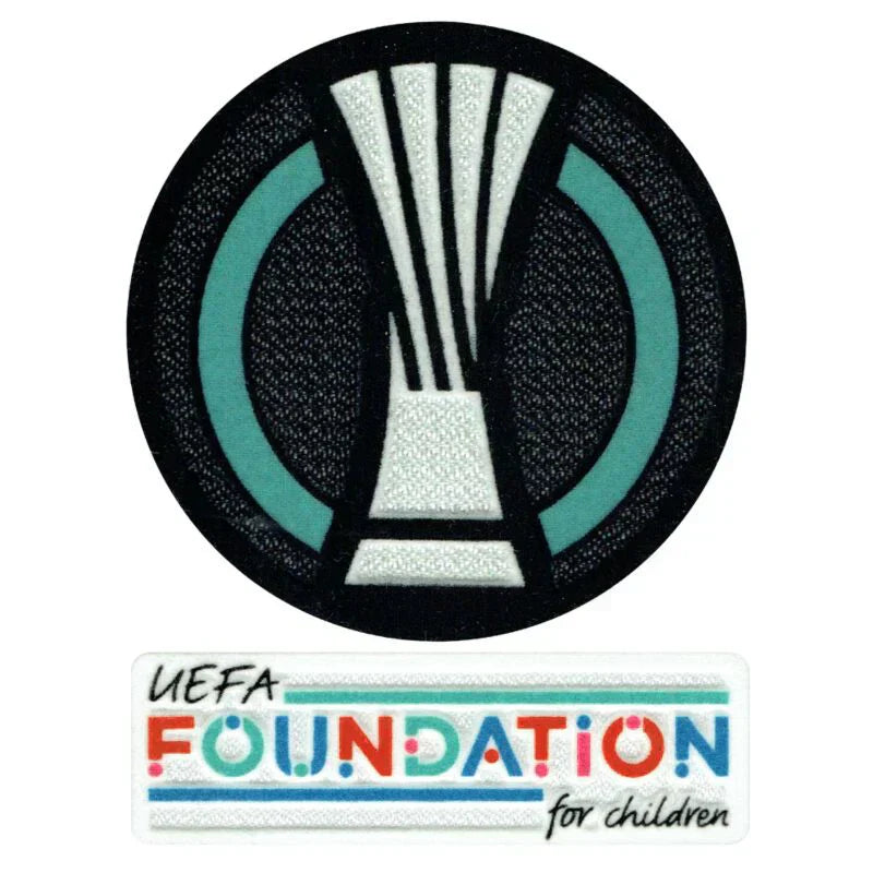 Patch Liga da Conferência Europa + Set de Emblemas da Fundação - 21/22