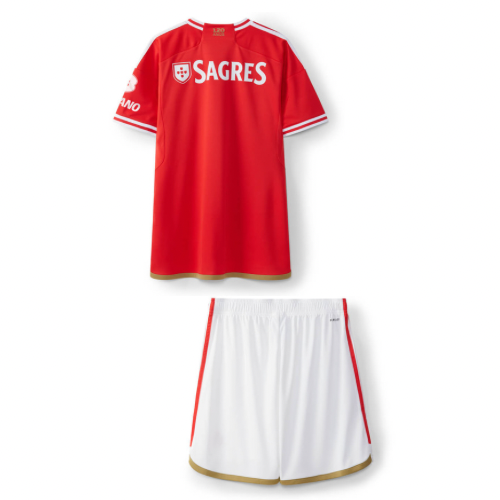 Jersey and short Benfica I 23/24 - Red and White
