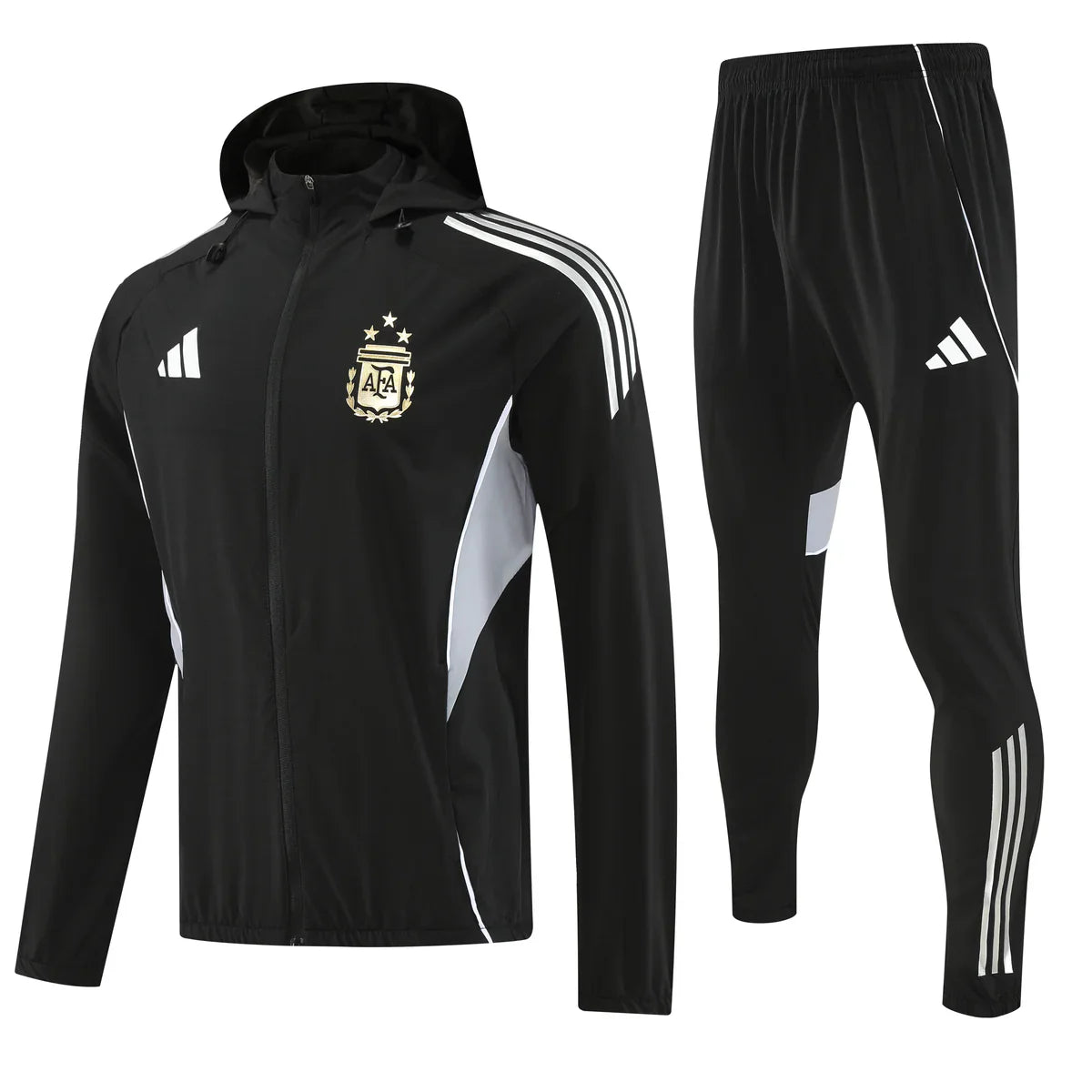Argentina Kids’ Long-Sleeve Training Tracksuit - 25/26