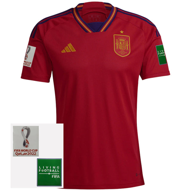 Jersey Selection Espanha I 2022 [Of Patch] - Red