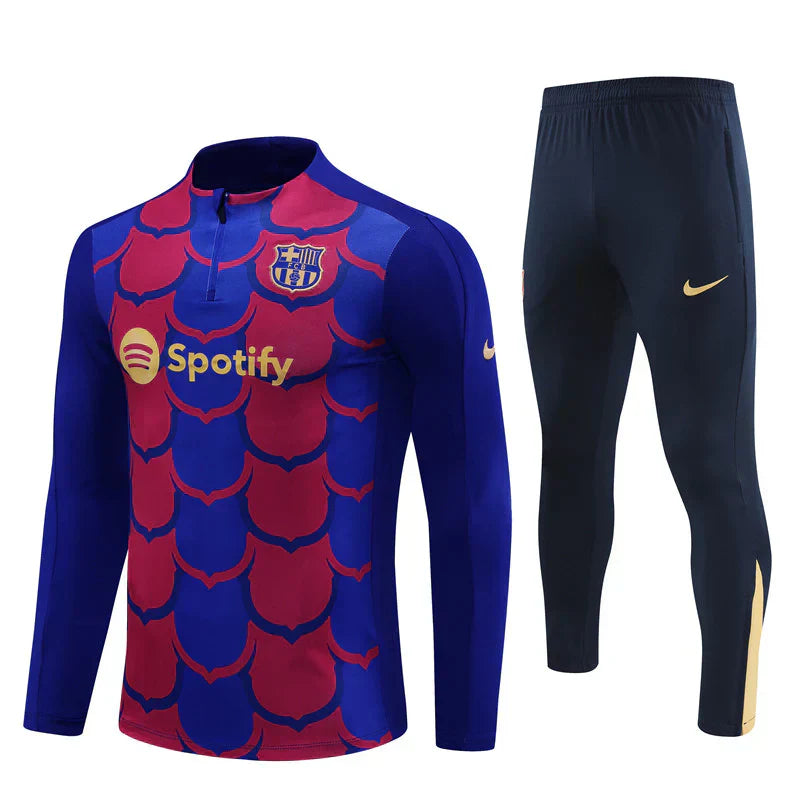 Tracksuit Barcelona 24/25 - Blue and Red